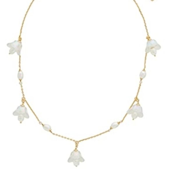 kate spade | painted petal scatter necklace - Picture 10 of 10